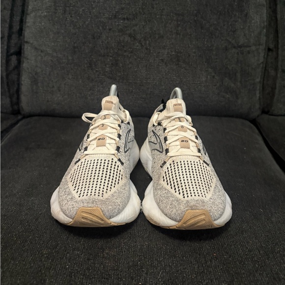 Brooks Glycerin 20 Running Shoes Womens 8 Neutral Cushion Knit Gray Breathable - Picture 2 of 7